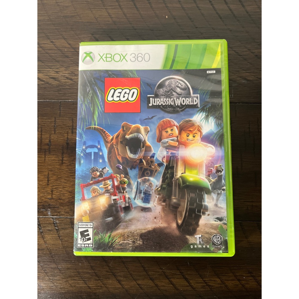 LEGO Jurassic World Xbox 360 Game Action Adventure Dinosaur TT Games WB NTSC